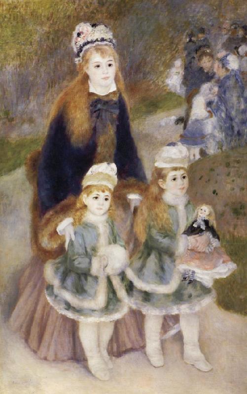 Mother and children, Pierre-Auguste Renoir